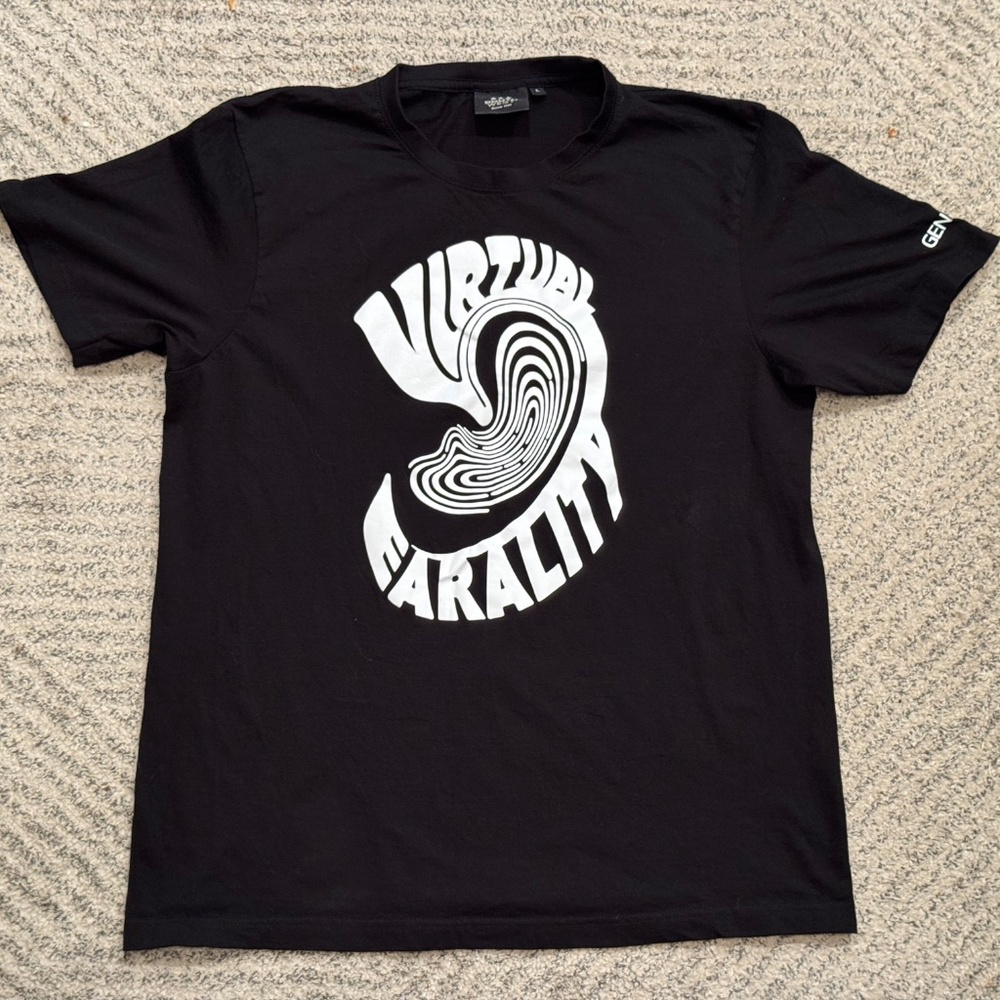 Genelec “Virtual Earality” T-Shirt 2019 - Black L